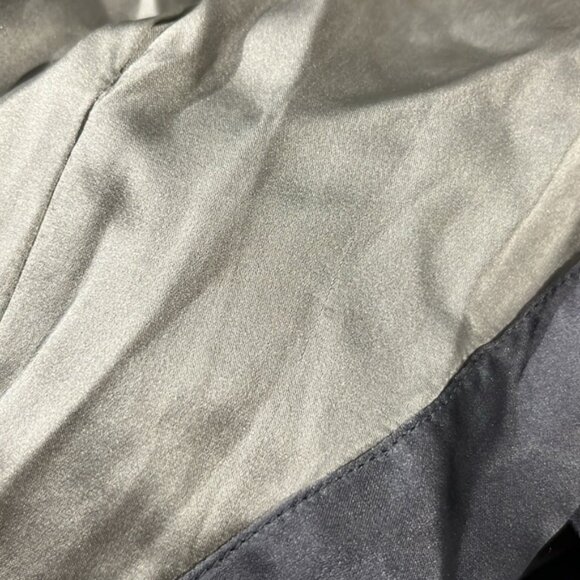 Roses Are Red Morning Quote Silk Mint Two-Tone Kimono - Picture 9 of 13